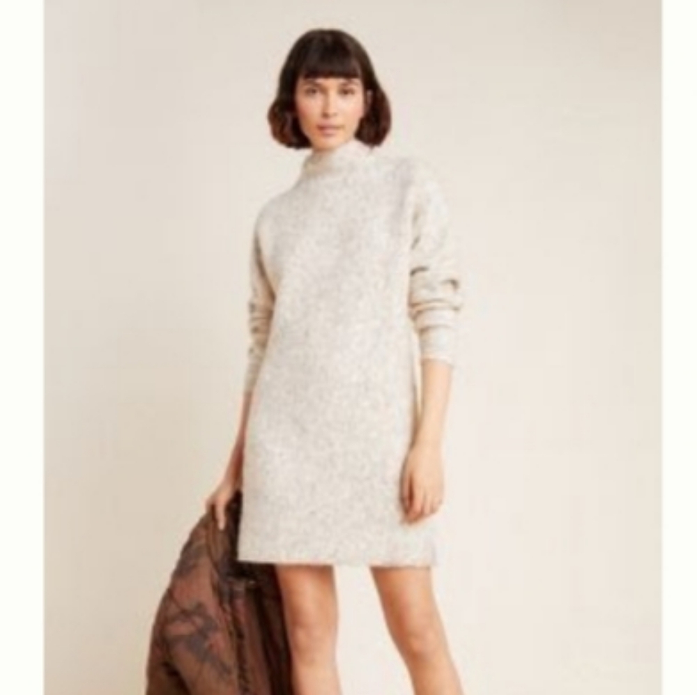 Maybelle Mock Neck Sweater Dress